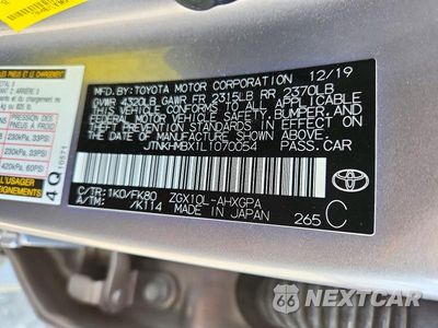 Zdjęcie 12 z 12 samochodu: 2020 TOYOTA C-HR XLE VIN:JTNKHMBX1L1070054 - miniatura
