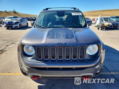 Piąte zdjęcie samochodu w środku: 2018 JEEP RENEGADE TRAILHAWK VIN:ZACCJBCB2JPJ09216 - miniatura