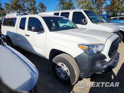 Czwarte zdjęcie samochodu z boku: 2021 TOYOTA TACOMA SR VIN:3TYRX5GN8MT028623 - miniatura