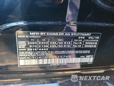 Zdjęcie 13 z 13 samochodu: 2018 MERCEDES-BENZ GLA 250 4MATIC VIN:WDCTG4GB9JJ519769 - miniatura