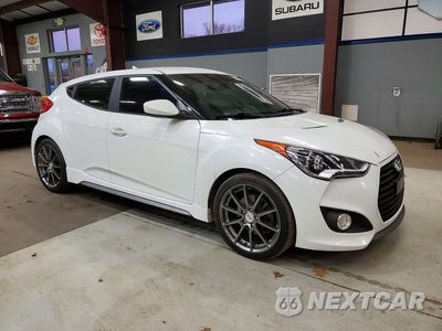 Czwarte zdjęcie samochodu z boku: 2014 HYUNDAI VELOSTER TURBO R-SPEC VIN:KMHTC6AE5EU205763 - miniatura