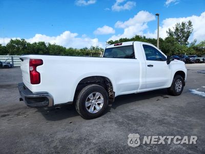 Trzecie zdjęcie samochodu z tyłu: 2020 CHEVROLET SILVERADO C1500 VIN:3GCNWAEF4LG289374 - miniatura