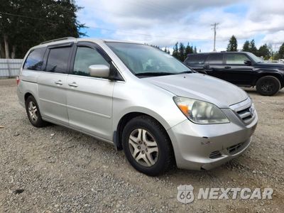 Czwarte zdjęcie samochodu z boku: 2007 HONDA ODYSSEY EXL VIN:5FNRL38707B413890 - miniatura