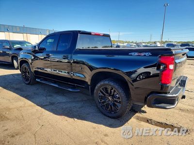 Drugie zdjęcie samochodu z przodu: 2020 CHEVROLET SILVERADO K1500 RST VIN:1GCRYEEK9LZ252174 - miniatura