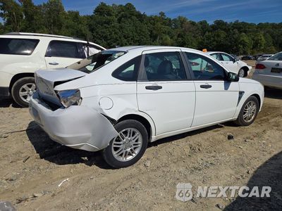 Trzecie zdjęcie samochodu z tyłu: 2008 FORD FOCUS SE VIN:1FAHP35N98W171400 - miniatura