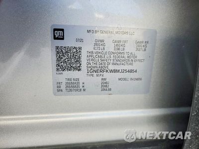 Zdjęcie 13 z 13 samochodu: 2021 CHEVROLET TRAVERSE LS VIN:1GNERFKW8MJ254854 - miniatura