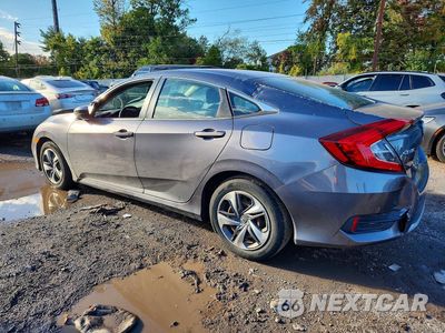 Drugie zdjęcie samochodu z przodu: 2020 HONDA CIVIC LX VIN:2HGFC2F67LH537345 - miniatura