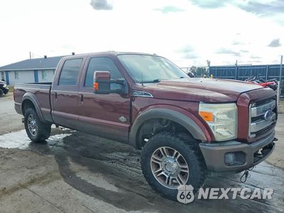 Czwarte zdjęcie samochodu z boku: 2015 FORD F250 SUPER DUTY VIN:1FT7W2BT8FEB51406 - miniatura