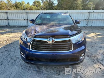 Piąte zdjęcie samochodu w środku: 2015 TOYOTA HIGHLANDER LIMITED PLATINUM VIN:5TDYKRFH8FS058555 - miniatura