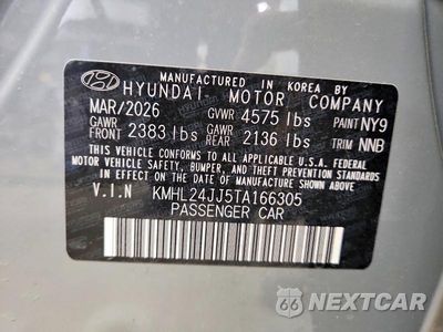 Zdjęcie 13 z 13 samochodu: 2026 HYUNDAI SONATA HYBRID BLUE VIN:KMHL24JJ5TA166305 - miniatura