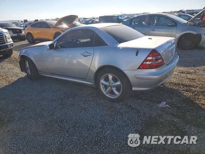 Drugie zdjęcie samochodu z przodu: 2001 MERCEDES-BENZ SLK 320 VIN:WDBKK65F01F197946 - miniatura