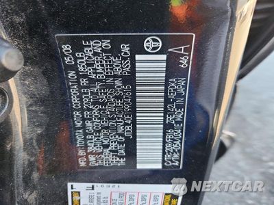 Zdjęcie 12 z 12 samochodu: 2009 TOYOTA COROLLA LE VIN:JTDBL40E199047615 - miniatura