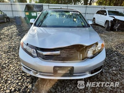Piąte zdjęcie samochodu w środku: 2012 HONDA CIVIC EXL VIN:19XFB2F90CE301885 - miniatura