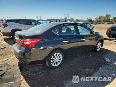 Trzecie zdjęcie samochodu z tyłu: 2019 NISSAN SENTRA SV VIN:3N1AB7AP1KY411244 - miniatura