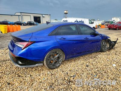 Trzecie zdjęcie samochodu z tyłu: 2024 HYUNDAI ELANTRA N LINE VIN:KMHLR4DF3RU722038 - miniatura