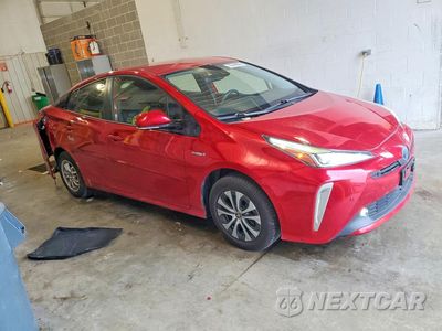 Czwarte zdjęcie samochodu z boku: 2019 TOYOTA PRIUS LE AWD-E VIN:JTDL9RFU2K3012394 - miniatura