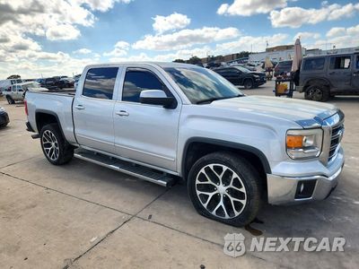 Czwarte zdjęcie samochodu z boku: 2015 GMC SIERRA C1500 SLE VIN:3GTP1UEC1FG148653 - miniatura
