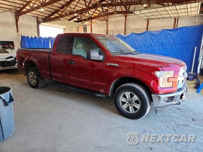 Czwarte zdjęcie samochodu z boku: 2017 FORD F150 SUPER CAB VIN:1FTEX1E80HKD39850 - miniatura