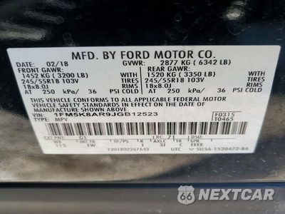 Zdjęcie 13 z 13 samochodu: 2018 FORD EXPLORER POLICE INTERCEPTOR VIN:1FM5K8AR9JGB12523 - miniatura