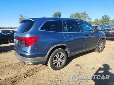 Trzecie zdjęcie samochodu z tyłu: 2016 HONDA PILOT EXL VIN:5FNYF6H57GB105957 - miniatura