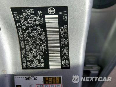 Zdjęcie 13 z 13 samochodu: 2012 TOYOTA PRIUS V THREE VIN:JTDZN3EU1C3068915 - miniatura
