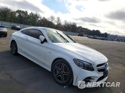 Czwarte zdjęcie samochodu z boku: 2020 MERCEDES-BENZ C 43 AMG VIN:W1KWJ6EB6LG017634 - miniatura