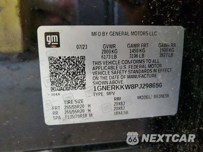Zdjęcie 13 z 13 samochodu: 2023 CHEVROLET TRAVERSE PREMIER VIN:1GNERKKW8PJ298656 - miniatura