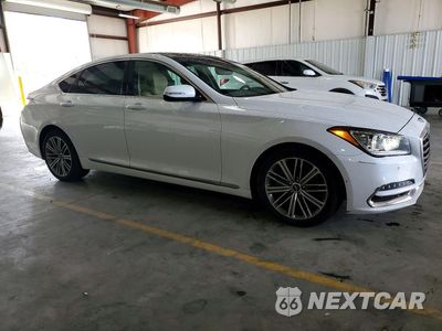 Czwarte zdjęcie samochodu z boku: 2018 GENESIS G80 3.8 VIN:KMHGN4JE9JU226948 - miniatura