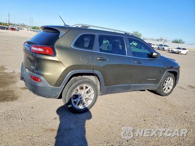 Trzecie zdjęcie samochodu z tyłu: 2014 JEEP CHEROKEE LATITUDE VIN:1C4PJLCS3EW262223 - miniatura