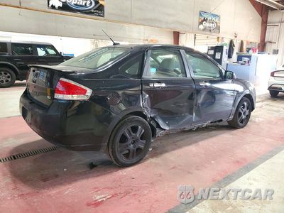 Trzecie zdjęcie samochodu z tyłu: 2008 FORD FOCUS VIN:1FAHP35N38W243790 - miniatura