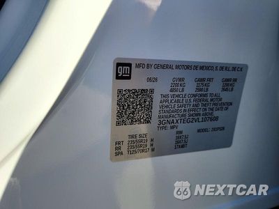 Zdjęcie 12 z 12 samochodu: 2027 CHEVROLET EQUINOX RS VIN:3GNAXTEG2VL107608 - miniatura