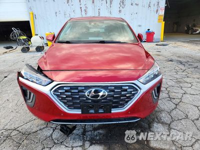 Piąte zdjęcie samochodu w środku: 2021 HYUNDAI IONIQ LIMITED VIN:KMHC05LC2MU255162 - miniatura