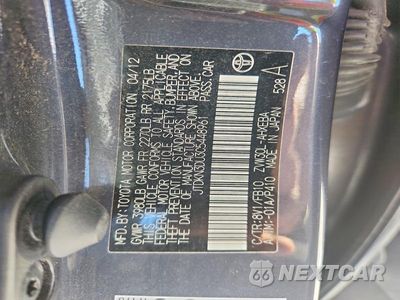 Zdjęcie 12 z 12 samochodu: 2012 TOYOTA PRIUS THREE VIN:JTDKN3DU3C5448961 - miniatura
