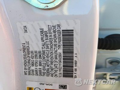 Zdjęcie 12 z 12 samochodu: 2024 HONDA ACCORD EX VIN:1HGCY1F34RA059641 - miniatura