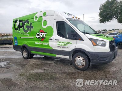 Czwarte zdjęcie samochodu z boku: 2024 FORD TRANSIT 350 HD DELIVERY VAN VIN:1FTRU8XG5RKB73060 - miniatura