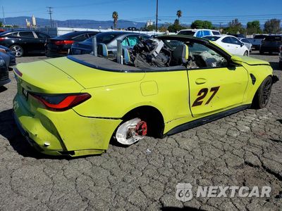 Trzecie zdjęcie samochodu z tyłu: 2022 BMW M4 COMPETITION VIN:WBS33BA0XNCJ90869 - miniatura