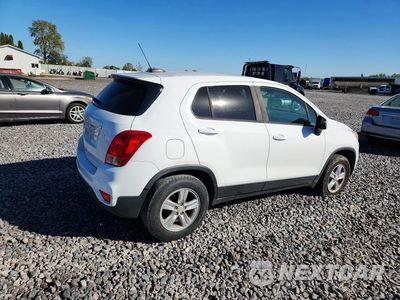 Trzecie zdjęcie samochodu z tyłu: 2017 CHEVROLET TRAX LS VIN:3GNCJNSB1HL278742 - miniatura