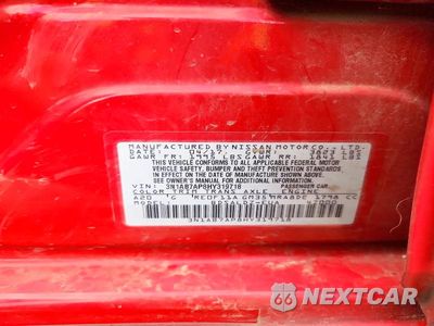 Zdjęcie 13 z 13 samochodu: 2017 NISSAN SENTRA SV VIN:3N1AB7AP8HY319718 - miniatura