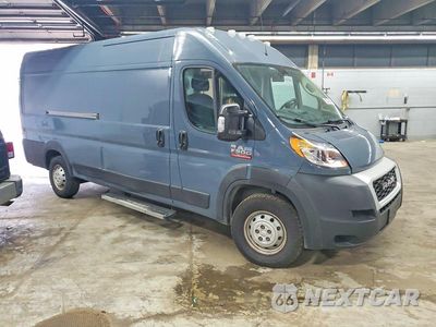 Czwarte zdjęcie samochodu z boku: 2021 RAM PROMASTER 3500 DELIVERY VAN VIN:3C6FRVJG2ME501162 - miniatura