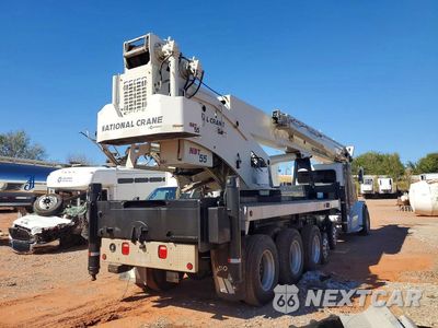 Trzecie zdjęcie samochodu z tyłu: 2014 PETERBILT 367 CRANE TRUCK VIN:1NPTX4TX2ED227983 - miniatura
