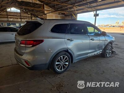 Trzecie zdjęcie samochodu z tyłu: 2018 HYUNDAI SANTA FE SE VIN:KM8SM4HF1JU269773 - miniatura