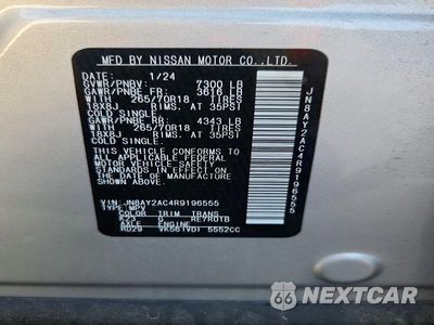 Zdjęcie 13 z 13 samochodu: 2024 NISS ARMADA 2WD 4D SUV SV VIN:JN8AY2AC4R9196555 - miniatura