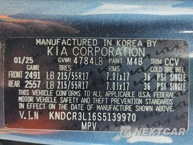 Zdjęcie 13 z 13 samochodu: 2025 KIA NIRO WIND VIN:KNDCR3L16S5139970 - miniatura