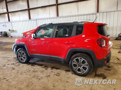 Drugie zdjęcie samochodu z przodu: 2017 JEEP RENEGADE LIMITED VIN:ZACCJBDB3HPE39040 - miniatura