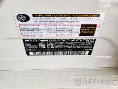 Zdjęcie 12 z 12 samochodu: 2007 MERCEDES-BENZ S 550 VIN:WDDNG71X97A103093 - miniatura
