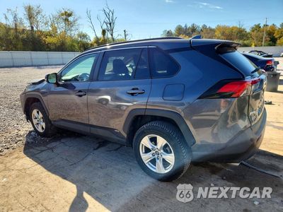 Drugie zdjęcie samochodu z przodu: 2019 TOYOTA RAV4 HYBRID XLE VIN:2T3RWRFV0KW027727 - miniatura