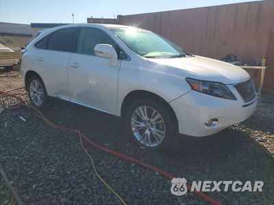 Czwarte zdjęcie samochodu z boku: 2012 LEXUS RX 450H VIN:JTJZB1BA4C2406852 - miniatura