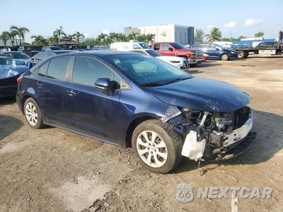 Czwarte zdjęcie samochodu z boku: 2022 TOYOTA COROLLA LE VIN:5YFEPMAE2NP364159 - miniatura