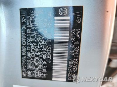 Zdjęcie 13 z 13 samochodu: 2011 TOYOTA COROLLA LE VIN:JTDBU4EE6BJ100030 - miniatura