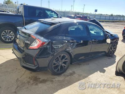 Trzecie zdjęcie samochodu z tyłu: 2018 HONDA CIVIC SPORT TOURING VIN:SHHFK7H98JU208211 - miniatura